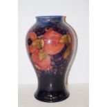 Moorcroft Pomegranate pattern vase, signed, height