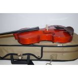 Violin and case