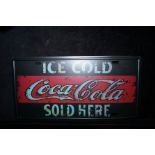 Ice cold, coca cola metal sign