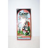 Metal enamel sign, camp coffee with chicory