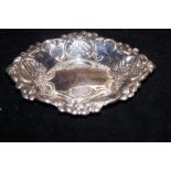 Edwardian silver dish, James Dixon, Sheffield, 190