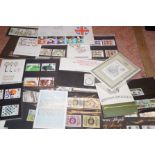Large collection of mint stamps