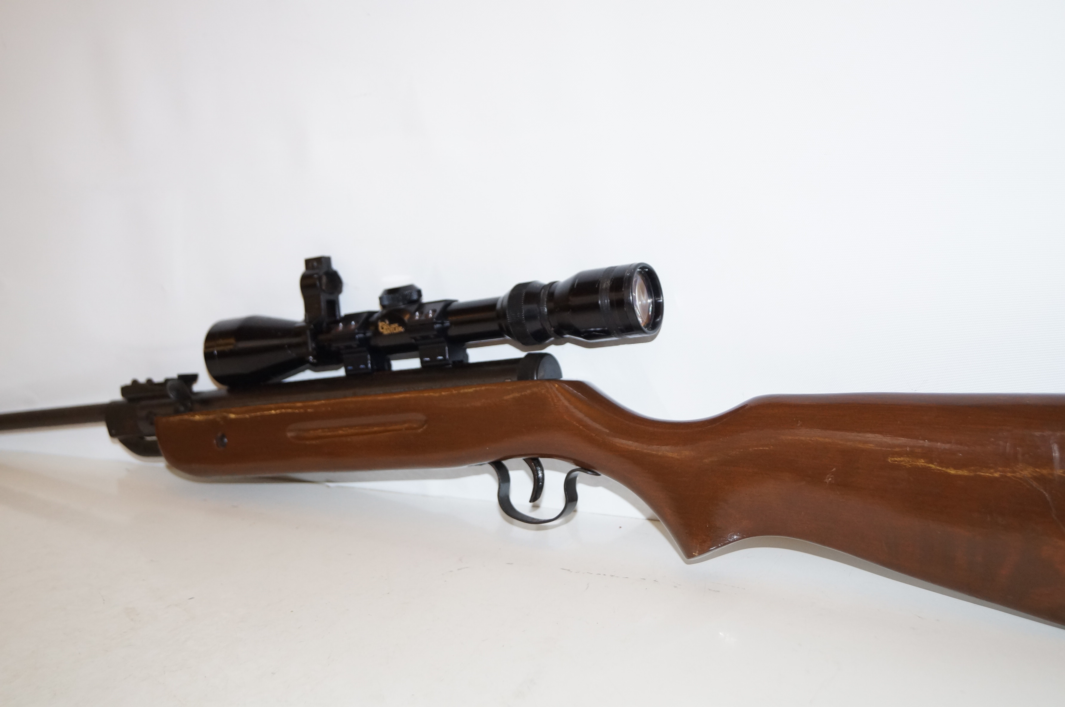 .22 air rifle with scope with cleaning kit