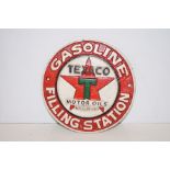 Cast iron Texaco sign