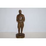 Bronze Figure of Hitler. Height 29cm