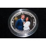 Harry and Meghan Engagement Commemorative Coin