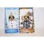 2 Meerkat Soft Toys