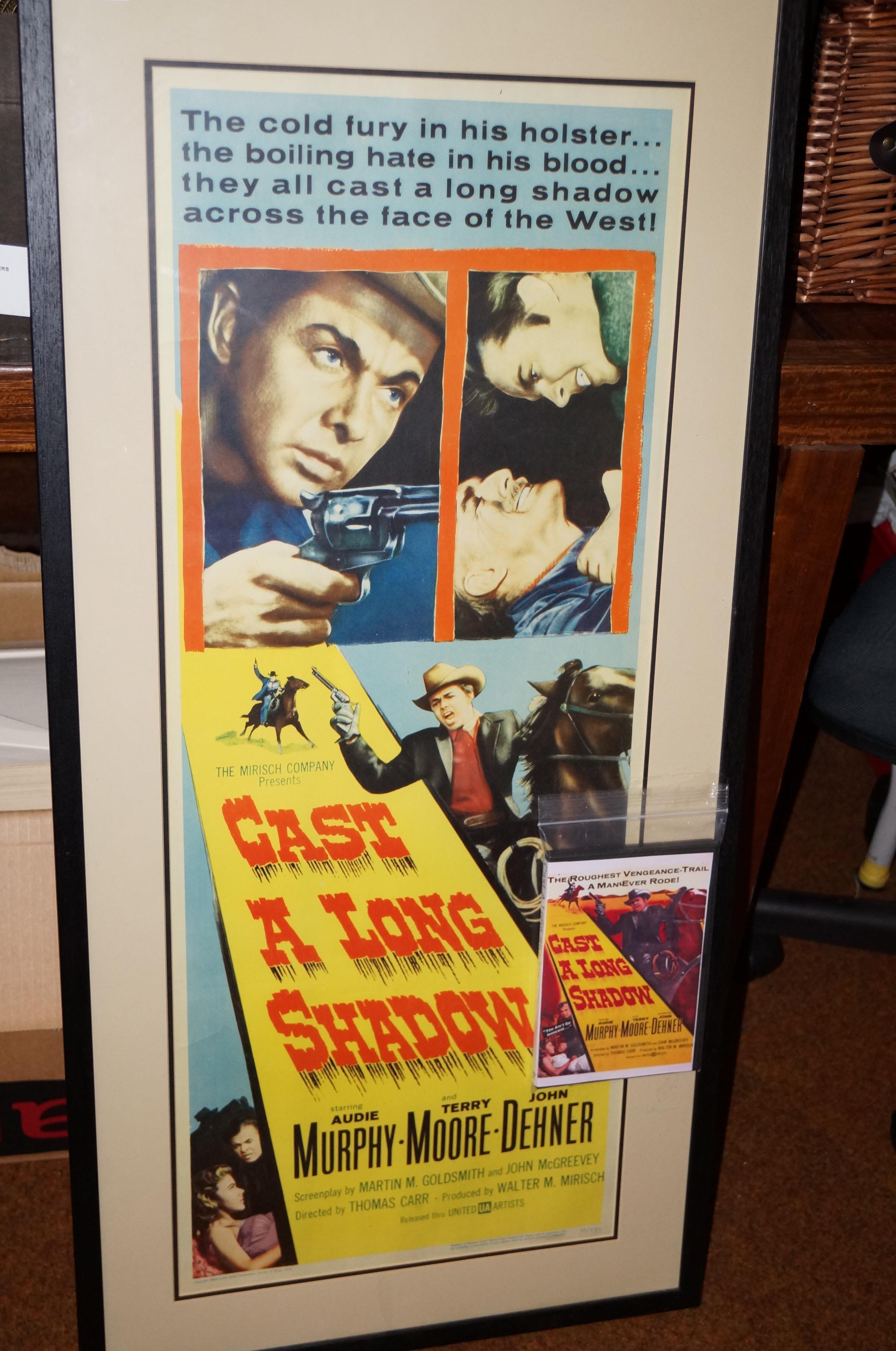 Original 1959 Movie Poster 'Cast A Long Shadow'. F