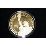 United States of America Gold Plated Medal of Hono