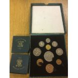 A boxed 1951 Festival of Britain 10-coin set;