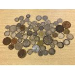 A quantity of 19th century silver coins - good grades