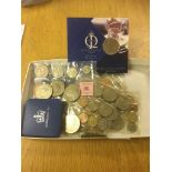 1953 BUNC sets x 7, 1965 NZ BUNC set, cased silver 1977 crown, £5 BUNC set 2012,