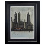 Bernard Buffet (French, 1928-1999): New York, colour lithograph, hand signed & numbered 97/150,