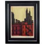 Bernard Buffet (1928-1999): New York, colour lithograph, hand signed & numbered 5/150,