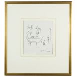 John Lennon (British, 1940-1980): 'Afternoon Tea', limited edition serigraph, artist's proof,