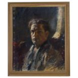 Joseph Otto Flatter (Austrian/British, 1894-1988): Self portrait of the artist, oil on canvas,