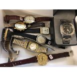 Gentlemens' wristwatches to inc Citizen Eco-drive, Tissot, Seiko,