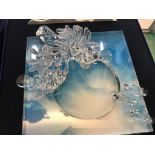 Boxed Swarovski crystal 'Wonders of the Sea': complete trilogy comprising 'Harmony',