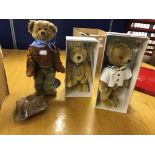 Two boxed Merrythought bears;