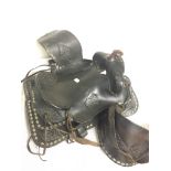 An early 20th century saddle