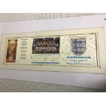 A collection of England signed photos: 1981 team, 1988 team,