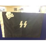 A large SS flag