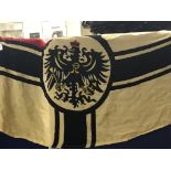 A German Imperial flag,