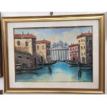 Italian School (20th century): Venice, oil on canvas, signed lower right,
