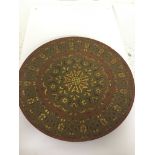 A WS & S Pugin-style charger (39cm diameter) CONDITION REPORT: Has one chip to the