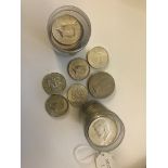 A quantity of US coins to inc San Francisco dollars 1926, 22 and 1882, four walking Liberty halves,