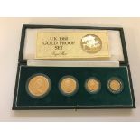 A 1980 gold proof set £5,