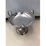 A HM silver three handled sweet dish