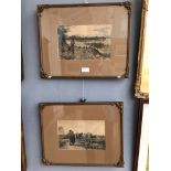 A pair of etchings after John Macwhirter,