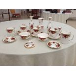 A quantity of Royal Albert Old Country Roses tableware