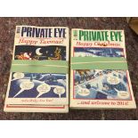 969 copies of 'Private Eye' magazine dating from 1975-2017