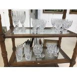 A quantity of Waterford crystal