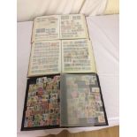 A large quantity of World and GB stamps to inc soaked off kilo-ware packets and three stock albums