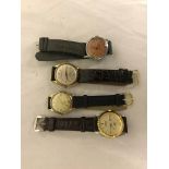 Four watches to inc a Citizen etc