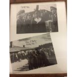 Two Stalag photographs signed by two POWs: Stalag Luft 6 - W/O Fred Mactas 35 Sqdn and W/O Carl