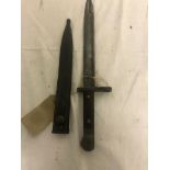 M1895 German Manlicher Bayonet and Sheath.