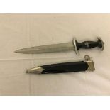 WWII German SS Dress Dagger and sheath,