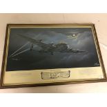 "Winged Victory" by Jim Davis with artist signature and "To the WAAF Command".
