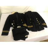 A WWII and later submarine/Navy dress uniform