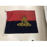 A QEIIR Royal Artillery Flag