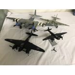 Four Corgi diecast Mosquito models - 1 a/f