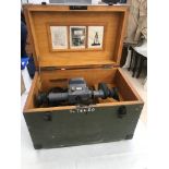 Boxed Russian military Theodolite.