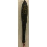 A Victorian painted truncheon with Royal Cipher.