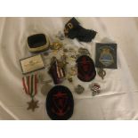 Military medals,