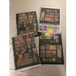 A quantity of Victorian stamps and later to inc a Penny Black,