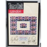 Gilbert & George (Contemporary): Time Out London, 'Bridge Flagsky',